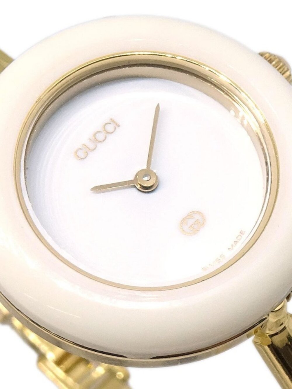 Gucci 11/12 Change Bezel Chameleon Quartz Watch SS 136497 - Picture 12 of 13